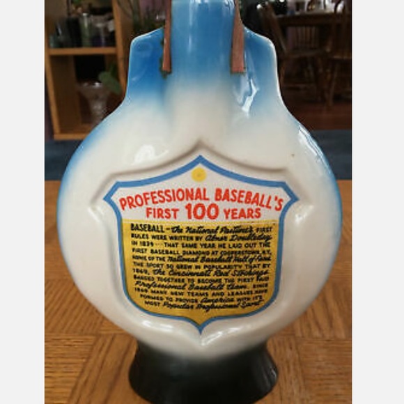 Jim Beam Dining Vintage 969 Jim Beam Baseball 10th Anniversary